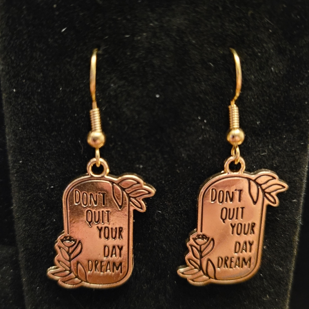 Motivational Earrings